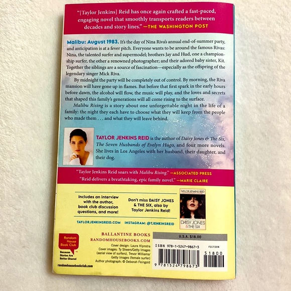 Malibu Rising by Taylor Jenkins Reid - Picture 2 of 4